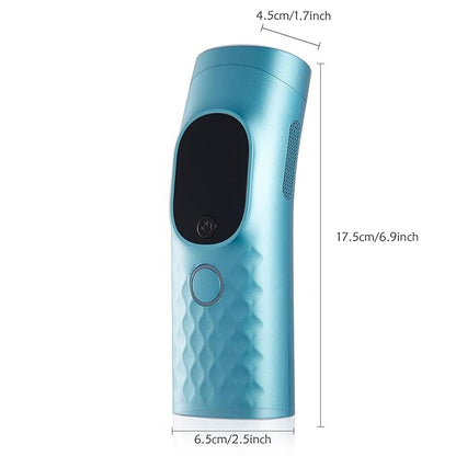 Laser Hair Removal for Women and Men - Permanent Painless Ice Cooling IPL Device Remover Machine with Shaver, Goggles, 999,999 Flashes for Body and Face, Corded