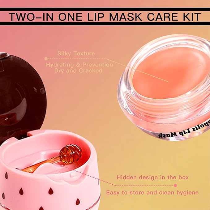 3 PCS Lip Balm Honey Pot, Wrinkle