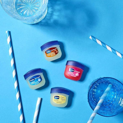 Vaseline Cocoa Radiant Spray Body Lotion 2-Pack + Mini Lip Therapy for Soft, Glowing Skin & Lips