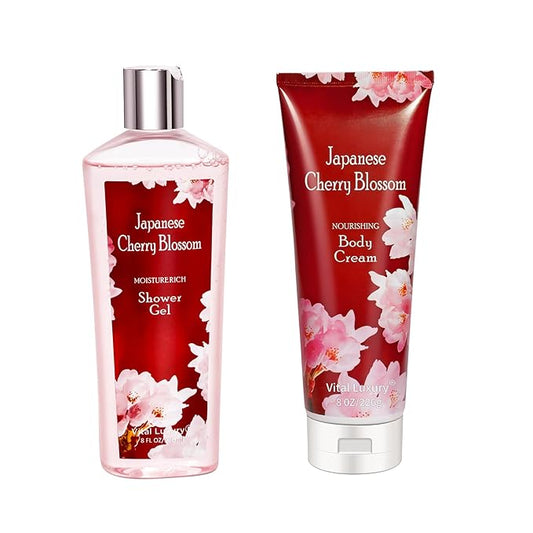 Japanese Cherry Blossom Shower Gel and Nourishing