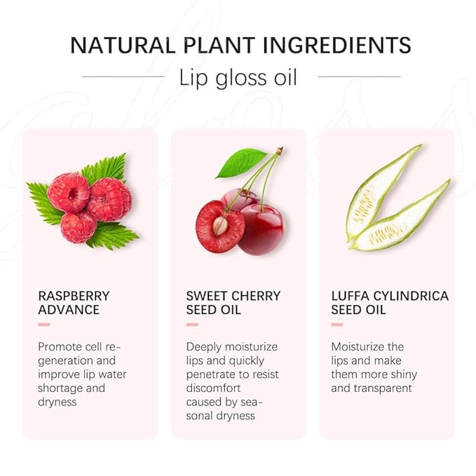 Lip Glow Oil, Care Of Lips, Moisturizing