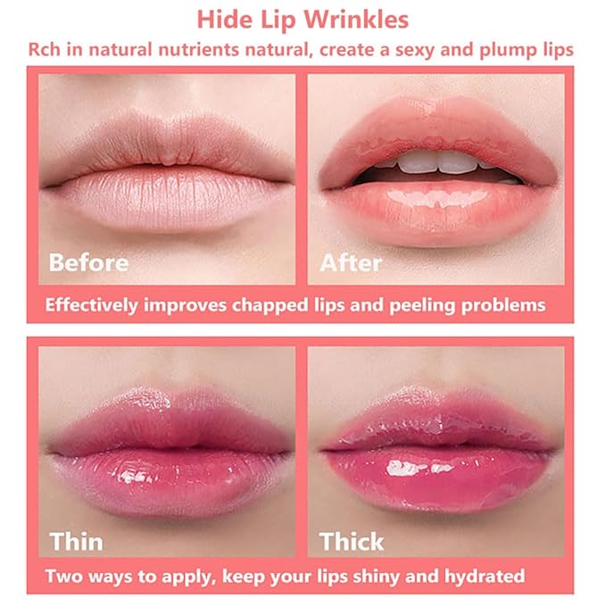 Plumping Lip Oil, Moisturizing Lip Glow