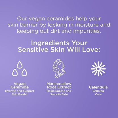Pacifica Beauty, Vegan Ceramide Barrier Repair Face Lotion, Hydrating, Lightweight Moisturizer, For Dry Skin, Dermatologist Tested, Safe for Sensitive Skin, Fragrance Free, 100% Vegan + Cruelty Free