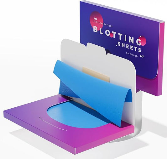 ROSELYNBOUTIQUE Oil Blotting Sheets for Face - Organic