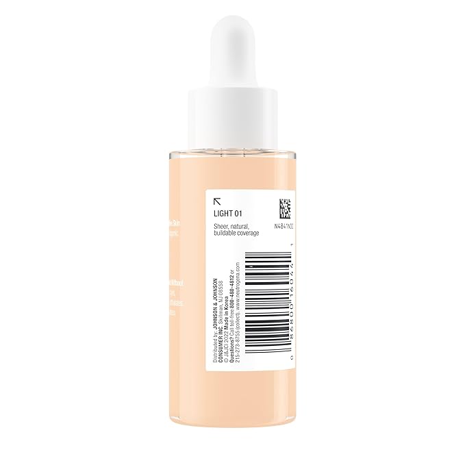 Neutrogena Healthy Skin Sensitive Skin Serum Foundation with Light 01, 1 oz