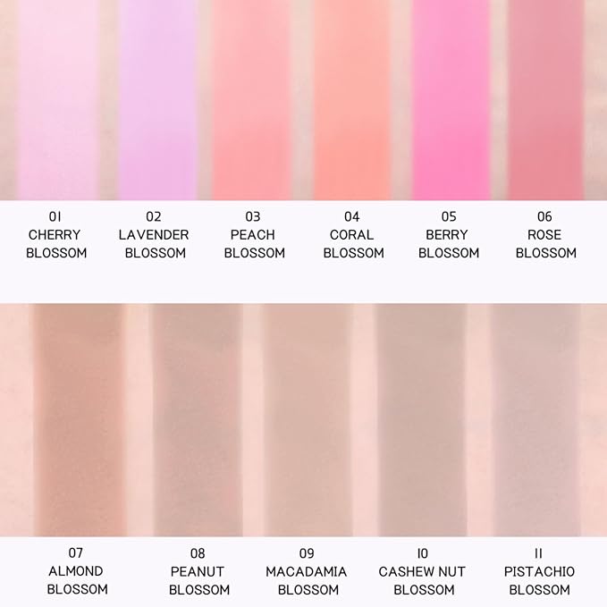 BBIA Last Blush 11 Color / 0.09oz - High Pigment Makeup Blush, Shape, Contour & Highlight Face, Long-lasting, Matte Finish (05 BERRY BLOSSOM)
