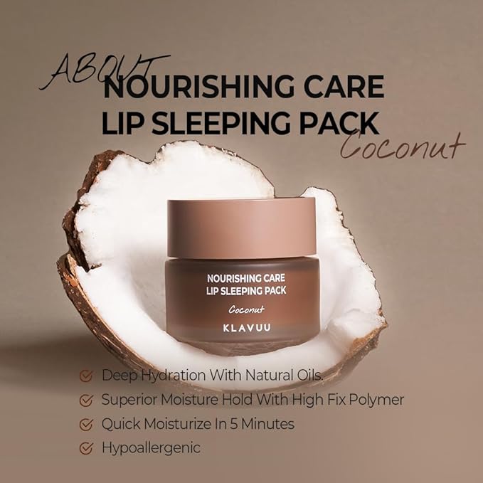 Klavuu Nourishing Care Lip Sleeping Pack 0.7oz