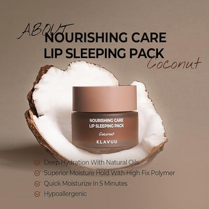 Klavuu Nourishing Care Lip Sleeping Pack 0.7oz