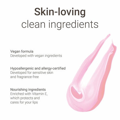 Lipglace - Skinny Dip - Hypoallergenic Vegan Lip Gloss - Fragrance Free & Allergy Certified - Non Sticky & Moisturizing Lipgloss - Anti-Aging Hydrating Lipgloss