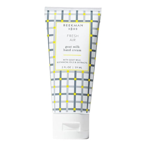Beekman 1802 Goat Milk Hand Cream, Fresh Air - 2 oz - Moisturizing Lotion for Dry Skin - Anti-Aging Hydration - Good for Sensitive Skin - Cruelty Free - Packaging May Vary