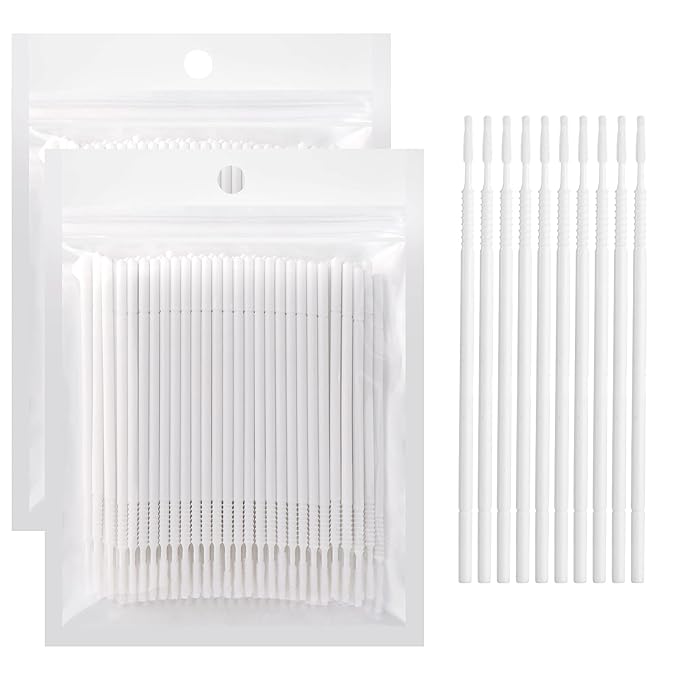 200pcs micro applicators brushes mini