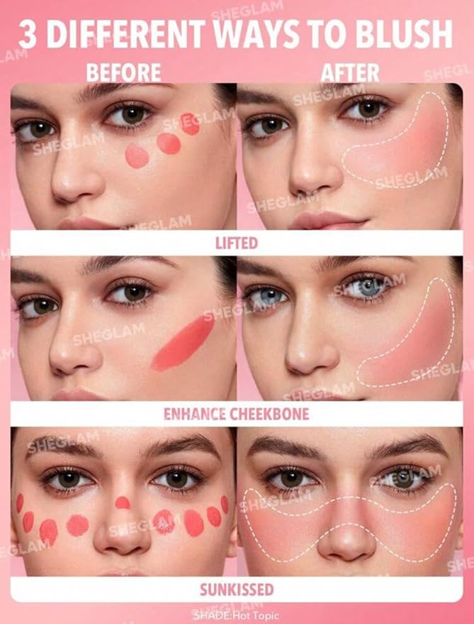 SHEGLAM Makeup - Color Bloom Liquid Blush Matte (Cutie Pie)