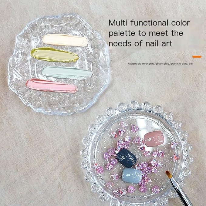 Makeup Mixing Palette Nail Polish Color Mixing Plate