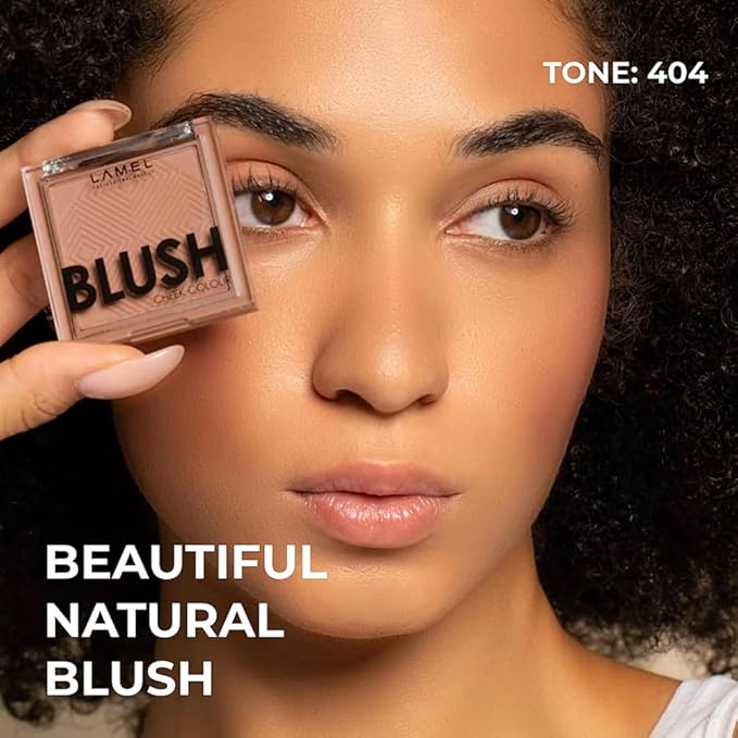 Lamel Blush Cheek Taupe Color Mini - Natural, 3.8g