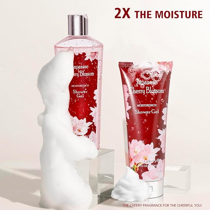 Japanese Cherry Blossom Shower Gel and Nourishing