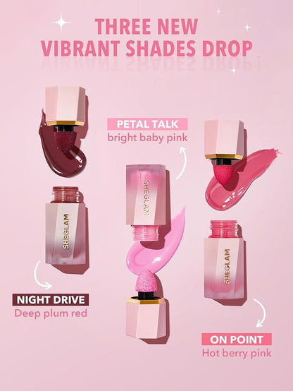 SHEGLAM Color Bloom Liquid Blush Makeup for Cheeks Petal Talk