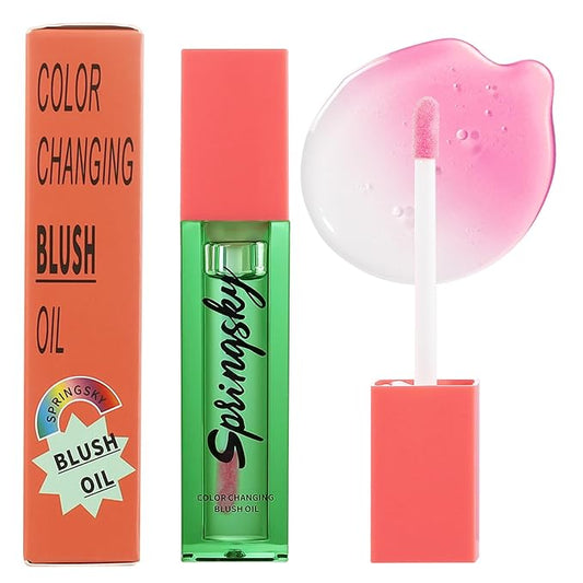 Color Changing Blush Oil, Liquid Blush Oil for