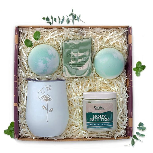 Purple Canyon Bath Gift Set Revitalizing