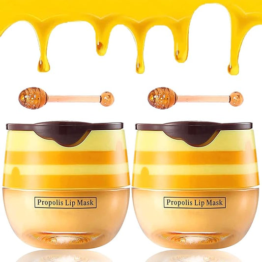 2 PCS Bee Lip Balm Lip Wrinkle