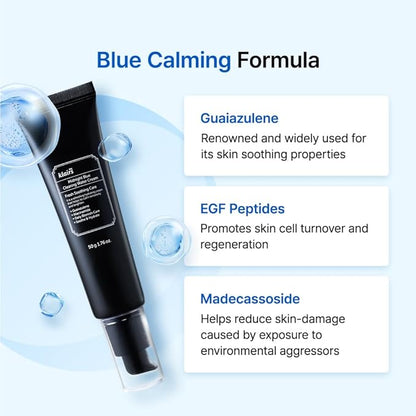 DearKlairs Midnight Blue Clearing Water Gel Cream 1.76 Ounce, Improve Dullness, Pigmentation, Red Spot, Bumps, No irritation, For Oily Skin