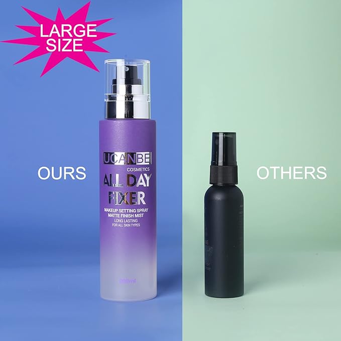 UCANBE Makeup Setting Spray - 2PC Set Matte