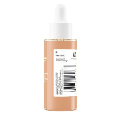 Neutrogena Healthy Skin Sensitive Skin Serum Foundation with Medium 02, 1 oz
