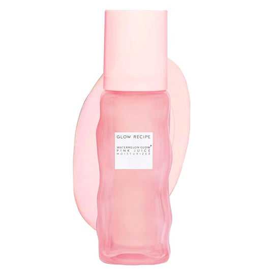 Glow Recipe Pink Juice Water Gel Face Moisturizer for Women, Men & Teens - Hydrating Hyaluronic Acid, Radiance Boosting, Non-Comedogenic, Oil-Free, Long-Lasting Korean Skin Care for Oily Skin (50ml)
