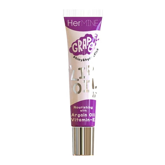 HerMINE Nourishing Lip Oil with Argan (Grape)
