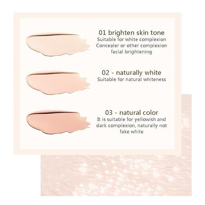 Happyhours 2 in 1 Foundation Anti-Wrinkle Concealer with Foundation (2Pcs-01)