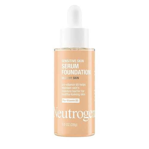 Neutrogena Healthy Skin Sensitive Skin Serum Foundation with Light/Medium 02, 1 oz