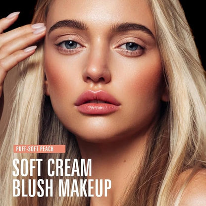 KIMUSE Soft Cream Blush Makeup, Liquid Blush for Dewy Finish