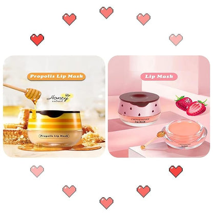 4PCS Nourishing Bee Lip Balm Honey