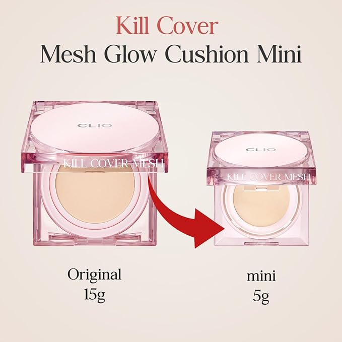 CLIO Kill Cover Mesh Glow Cushion (Mini, , 4 GINGER) 5g