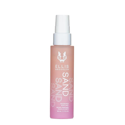 Ellis Brooklyn SAND Hair And Body Fragrance Mist - Gourmand Musk Perfume Mist with Italian Bergamot, Ginger Lily, & Vanilla Absolute, Vegan Perfume Made In The USA, 50ml 1.7 Fl Oz