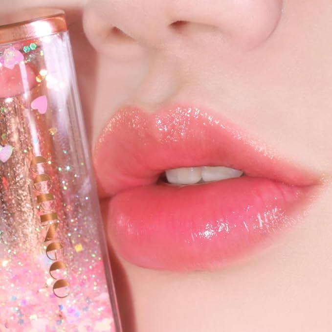 Sparkle Cute Lip Balm, Color Changing, Lake