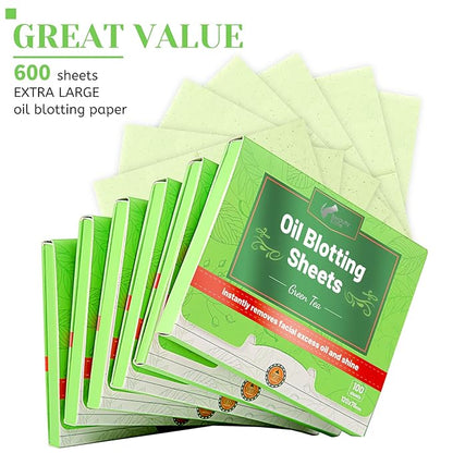 Oil Blotting Sheets for Face - Green Tea,26%