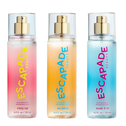 Cozy Up Fragrance Hair and Body Mist (4.2oz) - Vanilla, Jasmine, Patchouli