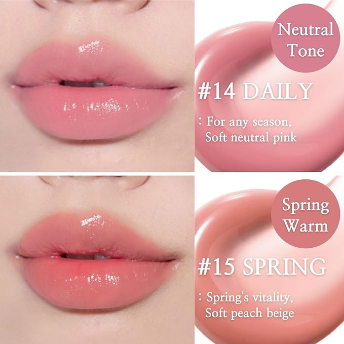BBIA Glow Lip Tint – Lip Plumping, Volumizing Glossy & Glowy Lip Stain Naturally Moisturizing Comfortable Texture Lightweight Long-Lasting Vivid Color Non-Sticky Non-Dry Korean (18 WINTER, Pack of 1)