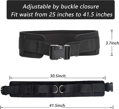 Adjustable Waist Belt Soft Neoprene Padded Belt 2 Movable