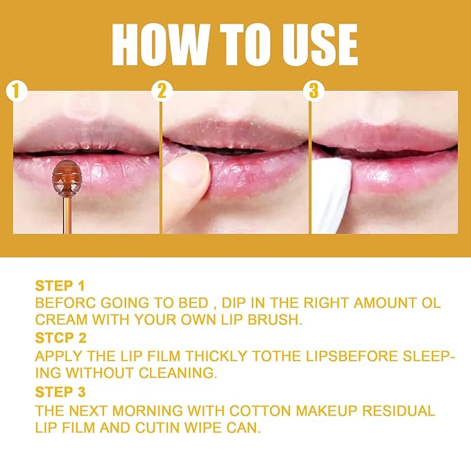 4PCS Nourishing Lip Balm Honey Pot,