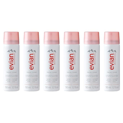 Evian Facial Spray, 1.7 oz. Travel 6-Pack