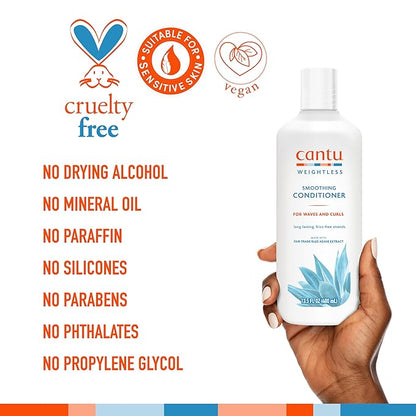 Cantu Weightless Smoothing Conditioner, 13.5 fl oz