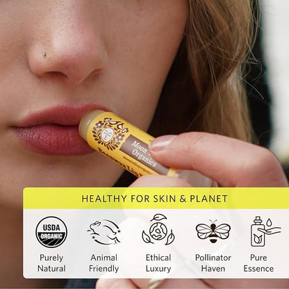 Moon Valley Organics Beeswax Lip Balm LIME,