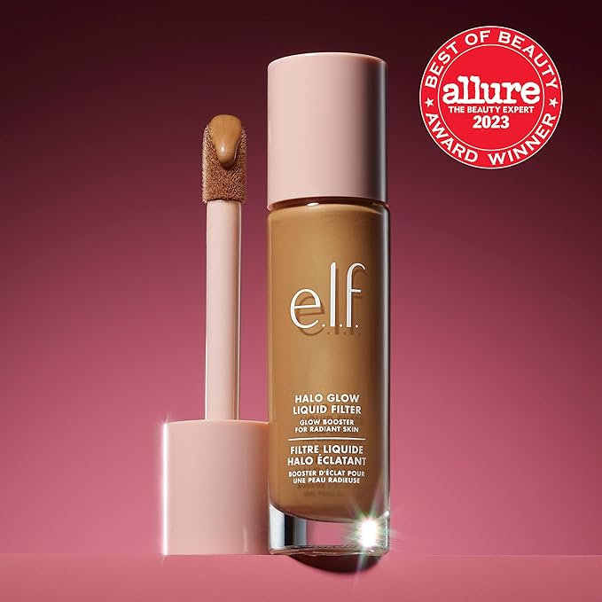 e.l.f. Halo Glow Liquid Filter, Complexion Booster For 1 Fair