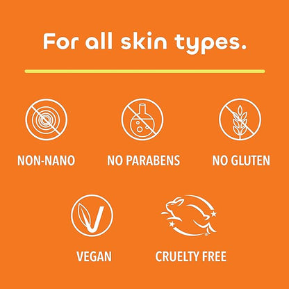 Seaweed Bath Co. Active Defense SPF 50 Sport Broad Spectrum Hybrid Sunscreen Cream, 3.4 Ounce, Sustainably Harvested Seaweed, Aloe, Watermelon