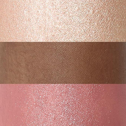 FOCALLURE 3 Pcs Cream Contour Sticks,Shades with Highlighter Finishing Makeup,TAN