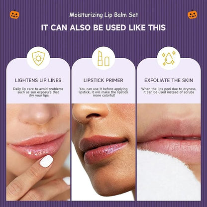 Lip Moisturizer Lip Balm Set, Lip Gift