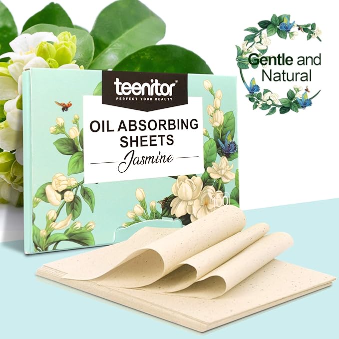 Teenitor Oil Blotting Papers for Face, 100 Sheets Absorbent Pads