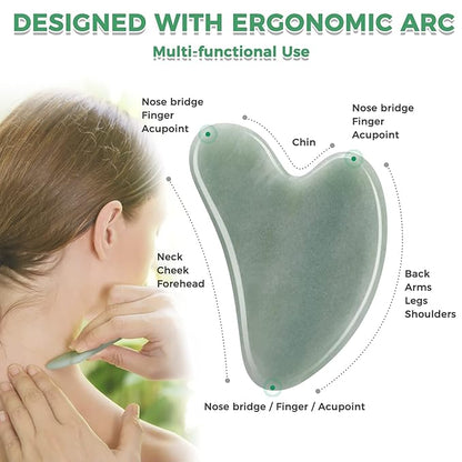 Gua Sha Guasha Facial Tools - Scraping