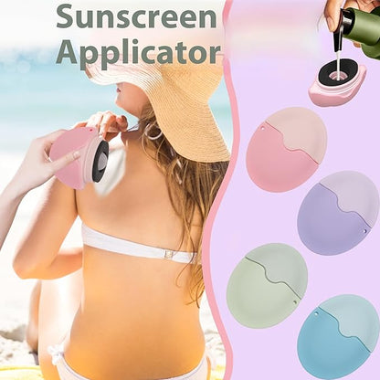 Sunscreen Applicator - Single Green - BPA-Free Refillable Roll on Sponge Sunscreen, Suncream & Lotion Applicator For Kids, Adults & Families - Holds 1.9 fl oz, Perfect Size for Trave (Green)